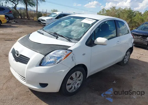 2008 Toyota Yaris from USA, damaged, VIN JTDJT903485190782
